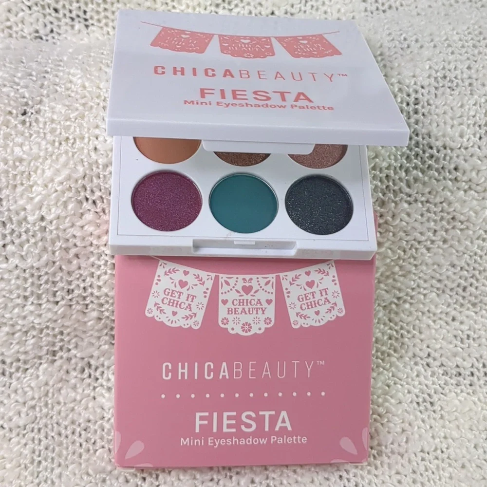 Chica Beauty FIESTA Mini-9 Eyeshadow Palette, 6.0g/0.21oz - Picture 14 of 14